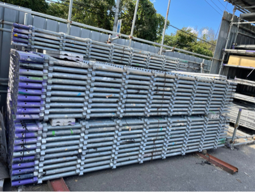 足場材　仮設材　カチコミ　仮設足場材