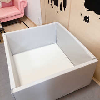 美品 日本育児 スリーウェイ ソフトマットサークルの画像