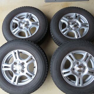 軽トラック、軽ワゴン、軽貨物対応 145R12 アルミホイール付...