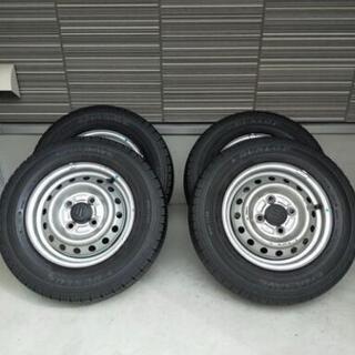 145/80R12　80/78N　ダンロップ　サマータイヤ　スチ...