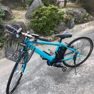 PANASONIC JETTER美品電動アシスト自転車クロスタイ...