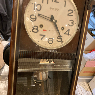 古い掛け時計の中古が安い!激安で譲ります・無料であげます 古い掛け時計の中古が安い!激安で譲ります・無料であげます