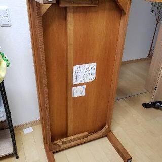 無垢材ローテーブル(伸縮)の画像