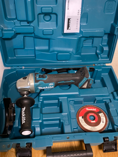 マキタ 125mm充電式ディスクグラインダー 18V