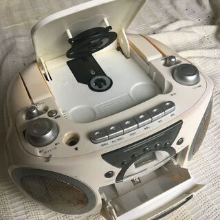 CD＆カセットプレイヤー（動作未確認）の画像