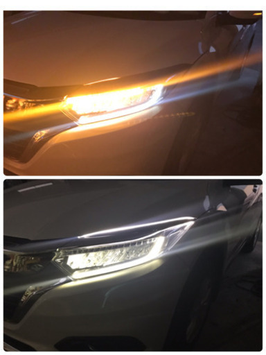 流れるウィンカー　ポジション