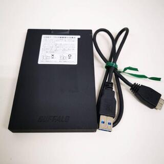 中古美品 BUFFALO USB外付けSSD 1TB