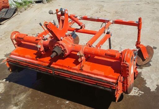 鹿児島発　クボタ　トラクター用ロータリー　RL14XG　木の葉爪　正転　逆転切り替え　三点リンク