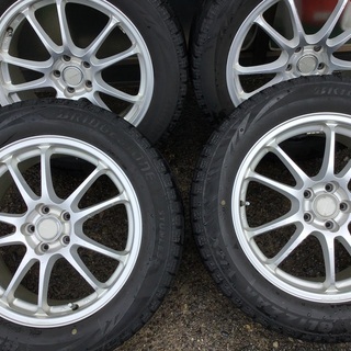 225/55R17+アルミのスタッドレスセットです。