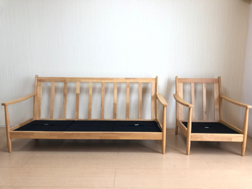 ソファー 3人掛け用×1人掛け用セット お買得品 格安出品
