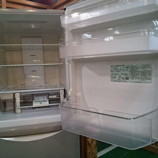 HITACHI 2014年製 265L 3ドア冷蔵庫 R-K270EV【愛品倶楽部柏店】【愛柏RZ】の画像