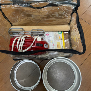 決まりました　お菓子作りセットの画像