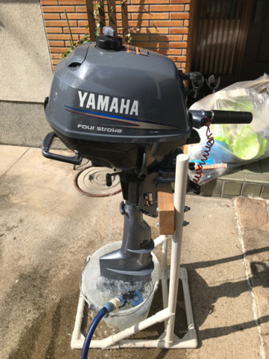 YAMAHA（ヤマハ）船外機 2馬力 4ストローク F2BMH トランサムL ハンドル仕様 内蔵タンク0.9L used