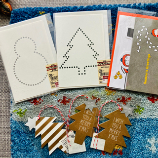 クリスマスカード 3種6枚セット
