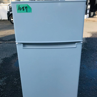 ⑤✨2019年製✨1087番 Haier✨冷凍冷蔵庫✨AT-RF85B‼️