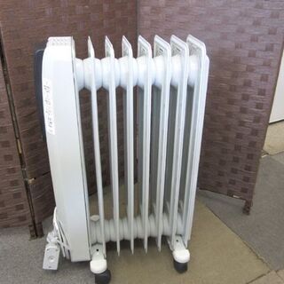 デロンギ☆オイルヒーター 8～10畳 KHD410812-BK デジタルラディアント  1200Ｗタイプ 8枚フィン 暖房器具 札幌 北20条店の画像