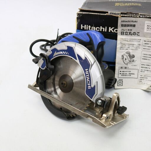 146) HITACHI 日立 日立工機 FC6MA2 丸のこ 160-165mm 電動工具 2013年製 使用頻度：中
