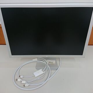 パソコン用モニター　23インチ　アップル　電源ケーブル・アダプター無し