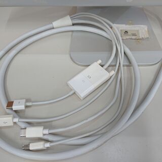 パソコン用モニター　23インチ　アップル　電源ケーブル・アダプター無しの画像