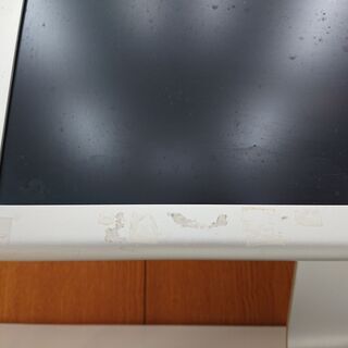 パソコン用モニター　23インチ　アップル　電源ケーブル・アダプター無しの画像
