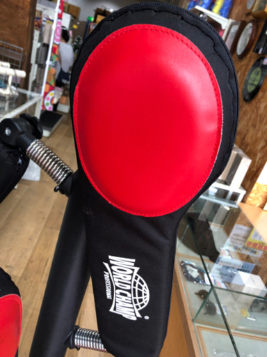 美品‼︎   WORLD CHAMP   キックミット　エクササイズ　スポーツ　運動　趣味　お家時間　現品限り