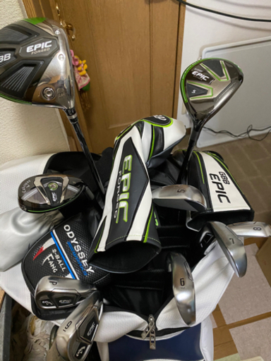 【価格応相当】キャラウェイEPICクラブセット❗️パター&バック付き