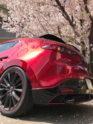 売りきれました。購入不可。MAZDA3 純正オプションBBSホイール