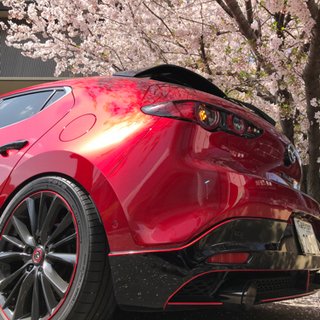 売りきれました。購入不可。MAZDA3 純正オプションBBSホイール　