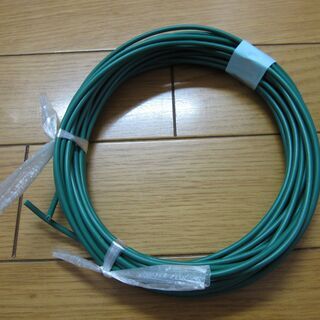 電気機器用ビニル絶縁電線　KIV　2.0sq　緑　10m【202...