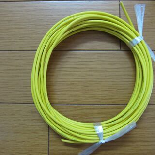 電気機器用ビニル絶縁電線　KIV　2.0sq　黄　10m【202...
