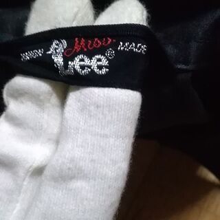 LEE (リー)RIDERS レディース　ブラウス　Mサイズ　黒　古着　数回使用　輸入元エドウイン商事の画像