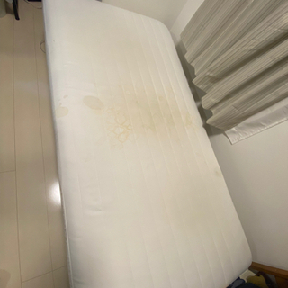 【お譲りします！無印良品シングルベッド中古】の画像