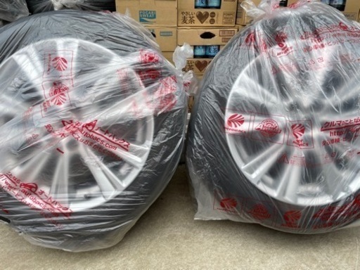 30系ヴェルファイア　純正アルミ　タイヤ付