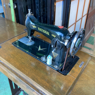 JANOME】 ジャノメ アンティークミシン 足踏みミシン 昭和レトロ 希少