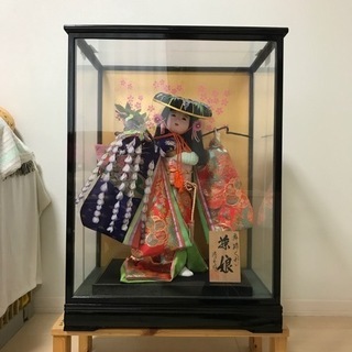 日本人形　藤娘　ケース入り
