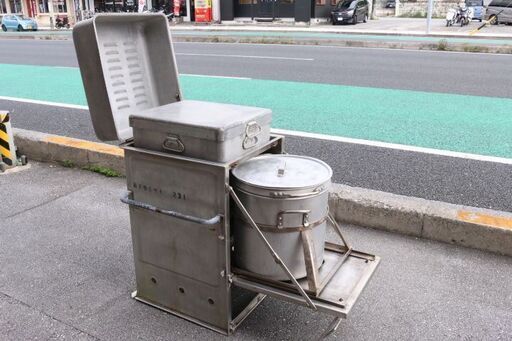 フィールド レンジ 米軍放出品 調理器具 アウトドア キャンプ【レア】