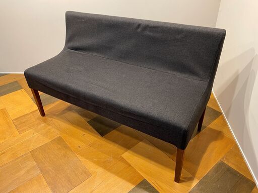 宇都宮でオシャレな家具を探すなら『オトワリバース！』ベンチ スツール 椅子 ソファ ダークグレー 中古品