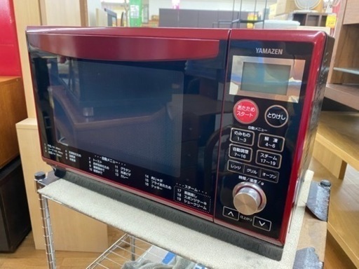 I449　YAMAZEN簡易スチームオーブンレンジ　2018年式　1000W