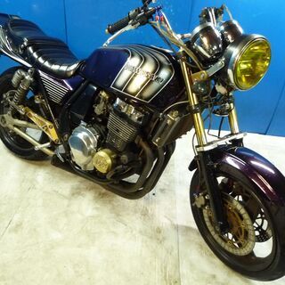 KAWASAKI ZRX400 紫 車検取得で乗れます 格安配送...