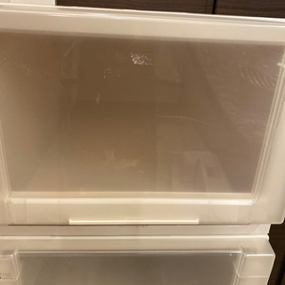 衣装ケース　フィッツ　4個セット　収納ケース Fits フィッツ フィッツケース ディープ 引き出し プラスチック 同色2個セット （ 収納ボックス 収納 衣装ケース ホワイト 押入れ収納 引出し ）の画像