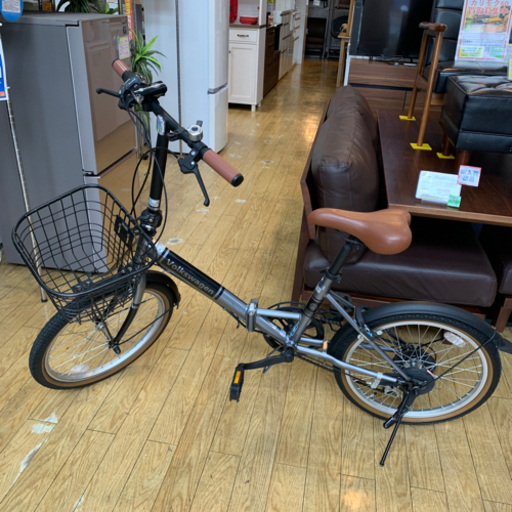 ☆ AMAZE CROSS クロスバイク 自転車 6段変速 ライト 前カゴ付き ☆