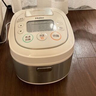 Haier 炊飯器　値段交渉可