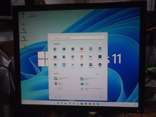 103 WIN11の自作パソコン＋19インチモニター　新品SSD120GB＋500GB