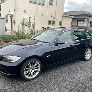 長い車検付スタッドレス付BMW325iツーリングハイライン