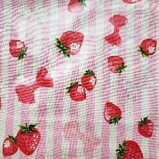 ランドセルカバー🍓イチゴ✖️リボン柄🎀の画像