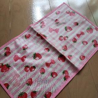 ランドセルカバー🍓イチゴ✖️リボン柄🎀