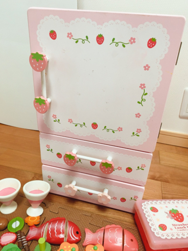 マザーガーデン　冷蔵庫と食材セット