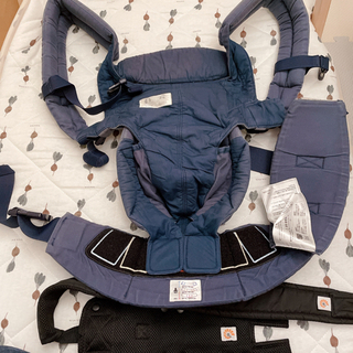 【受渡決定】抱っこ紐　エルゴ　Ergobaby（エルゴベビー） ベビーキャリア EBC OMNI 360（ミッドナイトブルー）の画像