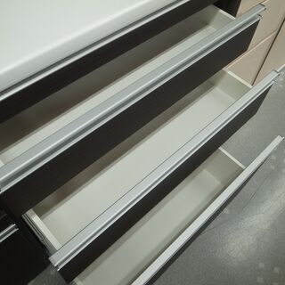 オープン食器棚 キッチンボード 幅117cm モノ市場半田店 119の画像