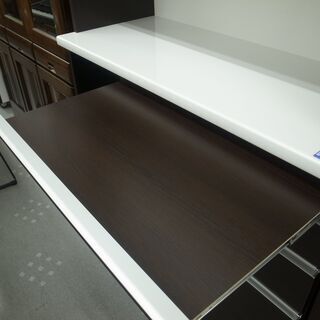 オープン食器棚 キッチンボード 幅117cm モノ市場半田店 119の画像